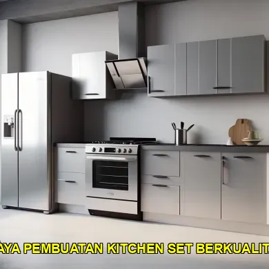 Panduan Lengkap Menghitung Biaya Pembuatan Kitchen Set di Klaten